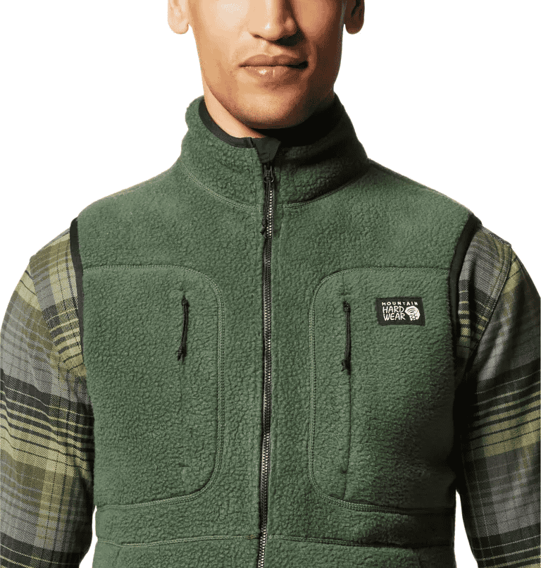Mountain Hardwear MEN\'S HICAMP™ FLEECE VEST Surplus Green
